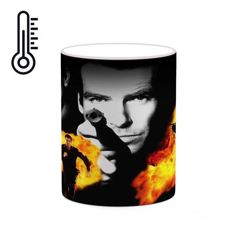 ماگ حرارتی کاکتی مدل بازی گلدن آی GoldenEye 007 کد mgh28709
