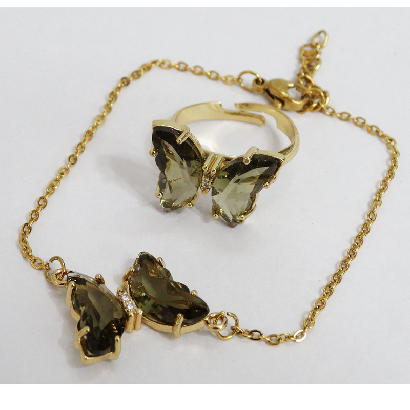 نیم ست دخترانه مدل پروانه رویایی SGR 10