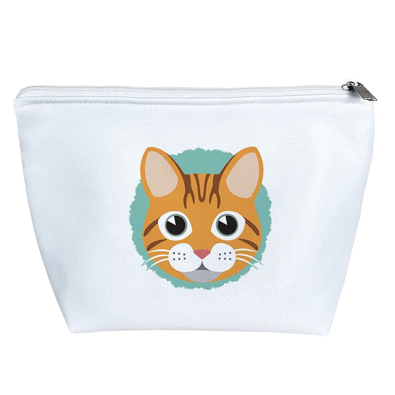 کیف لوازم آرایش دخترانه خندالو مدل گربه کد 441