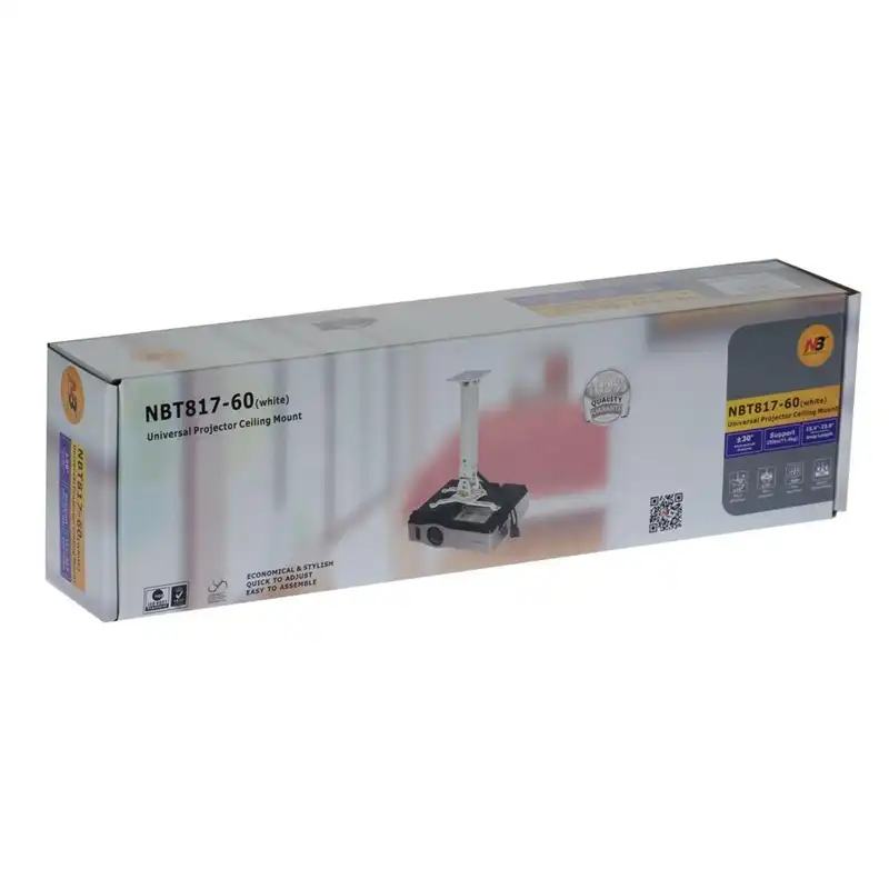 پایه سقفی ویدئو پروژکتور ان بی مدل NBT817-60