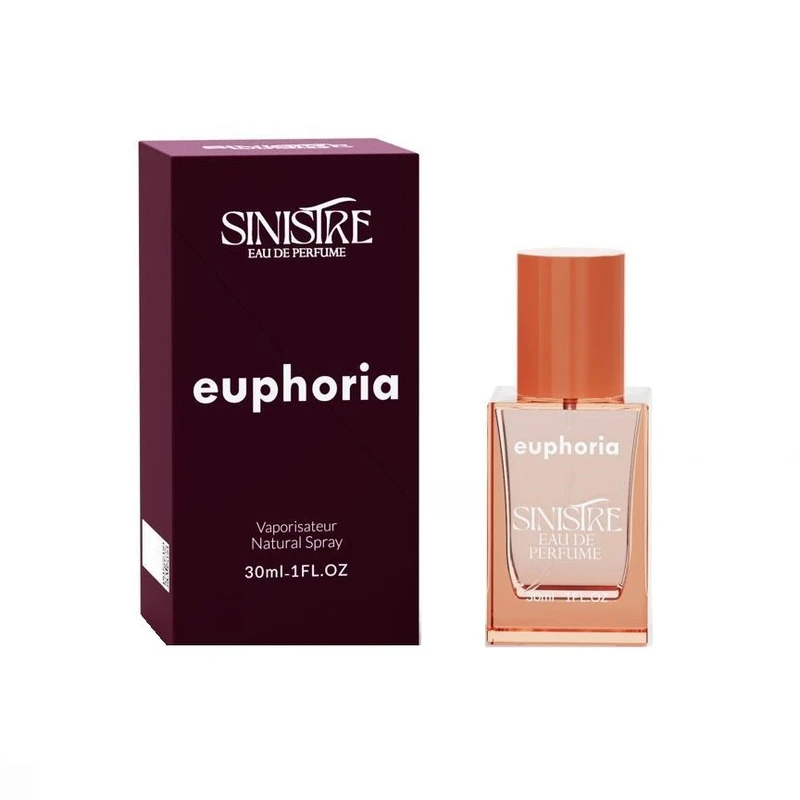 ادوپرفیوم زنانه سینیستر مدل Euphoria با رایحه گرم حجم 30 میلیلیتر