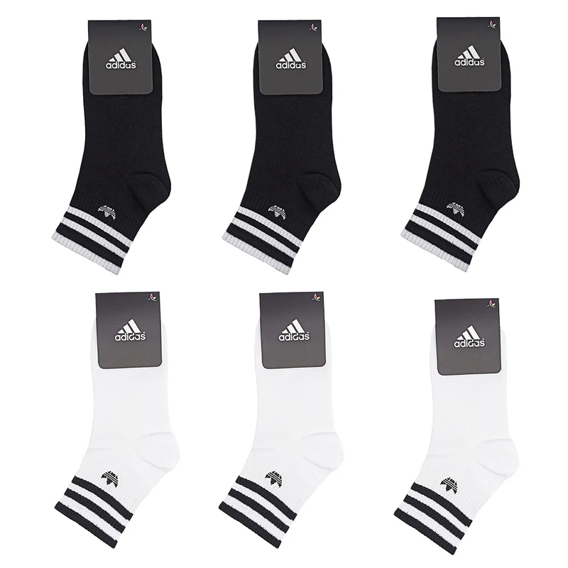 جوراب ورزشی ساق کوتاه زنانه مدل 1723 رنگ سفید بسته 6 عددی