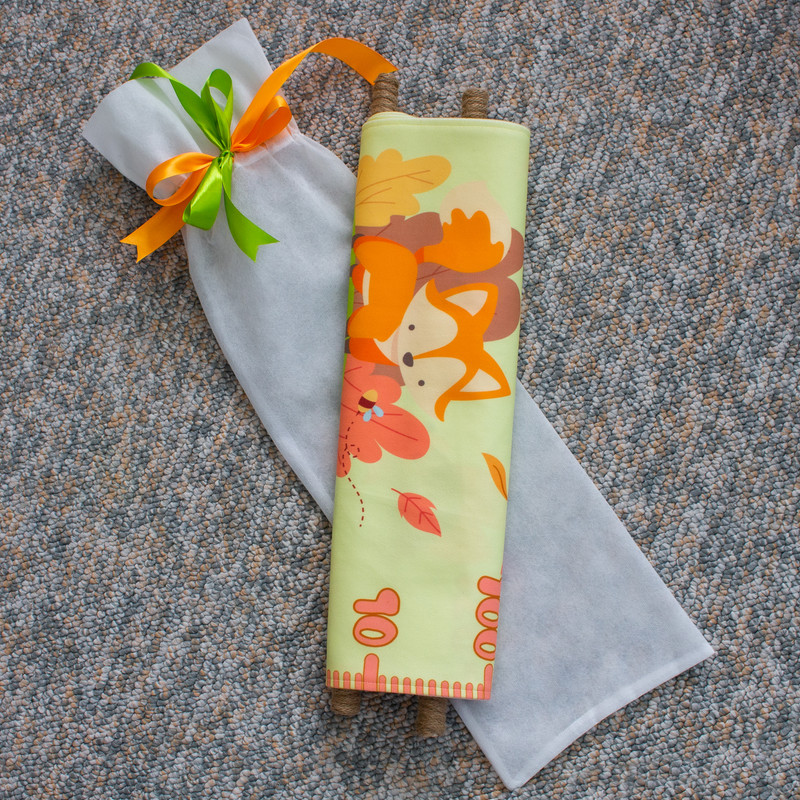 متر اندازه گیری کودک نی نی شادی طرح Autumn Animals کد NS103