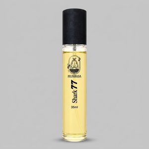 عطر جیبی مومباسا مدل شیخ۷۷حجم 35 میلی‌لیتر، با رایحه گرم، تلخ و پخش بوی قوی، مناسب زمستان، برای خانم‌ها و آقایان
