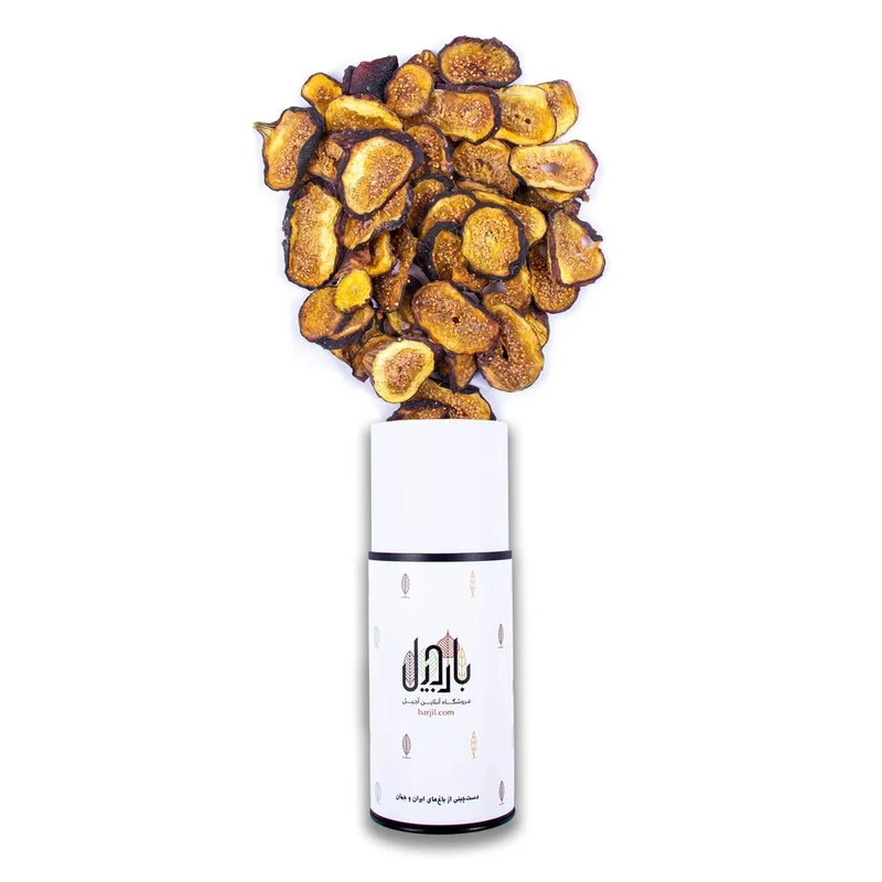 انجیر سیاه خشک ورقه ای بارجیل - 250 گرم