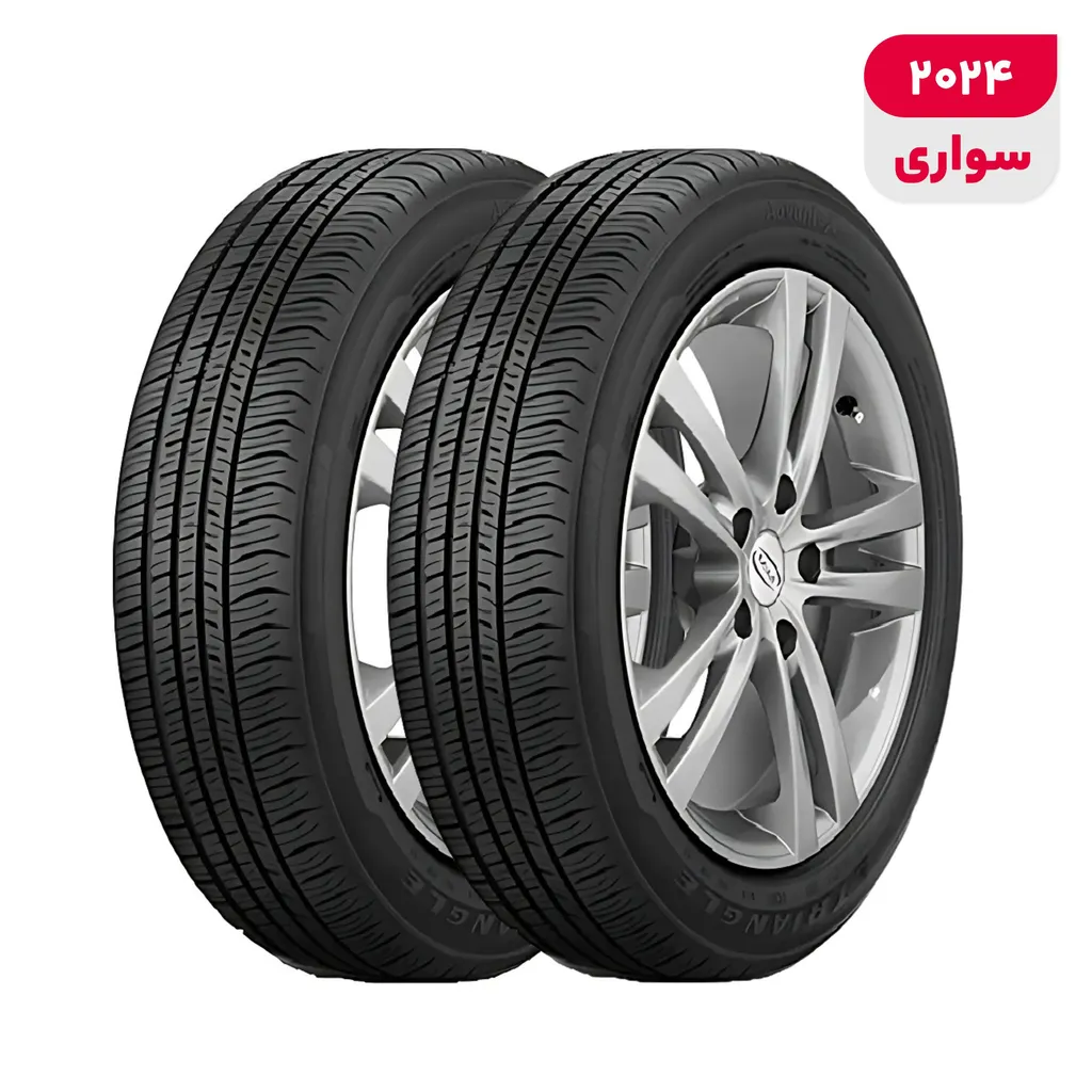 لاستیک خودرو رادیال تراینگل مدل TC101 با کاربری سواری و سایز رینگ 16 اینچ، فاق 50 درصد پهنا و پهنای 205 میلی‌متر، شاخص تحمل وزن 87 و شاخص سرعت W (حداکثر سرعت 270 کیلومتر بر ساعت)، ساخت چین، دارای تایر تیوبلس، 2 حلقه