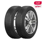 لاستیک خودرو رادیال تراینگل مدل TC101 با کاربری سواری و سایز رینگ 16 اینچ، فاق 50 درصد پهنا و پهنای 205 میلی‌متر، شاخص تحمل وزن 87 و شاخص سرعت W (حداکثر سرعت 270 کیلومتر بر ساعت)، ساخت چین، دارای تایر تیوبلس، 2 حلقه