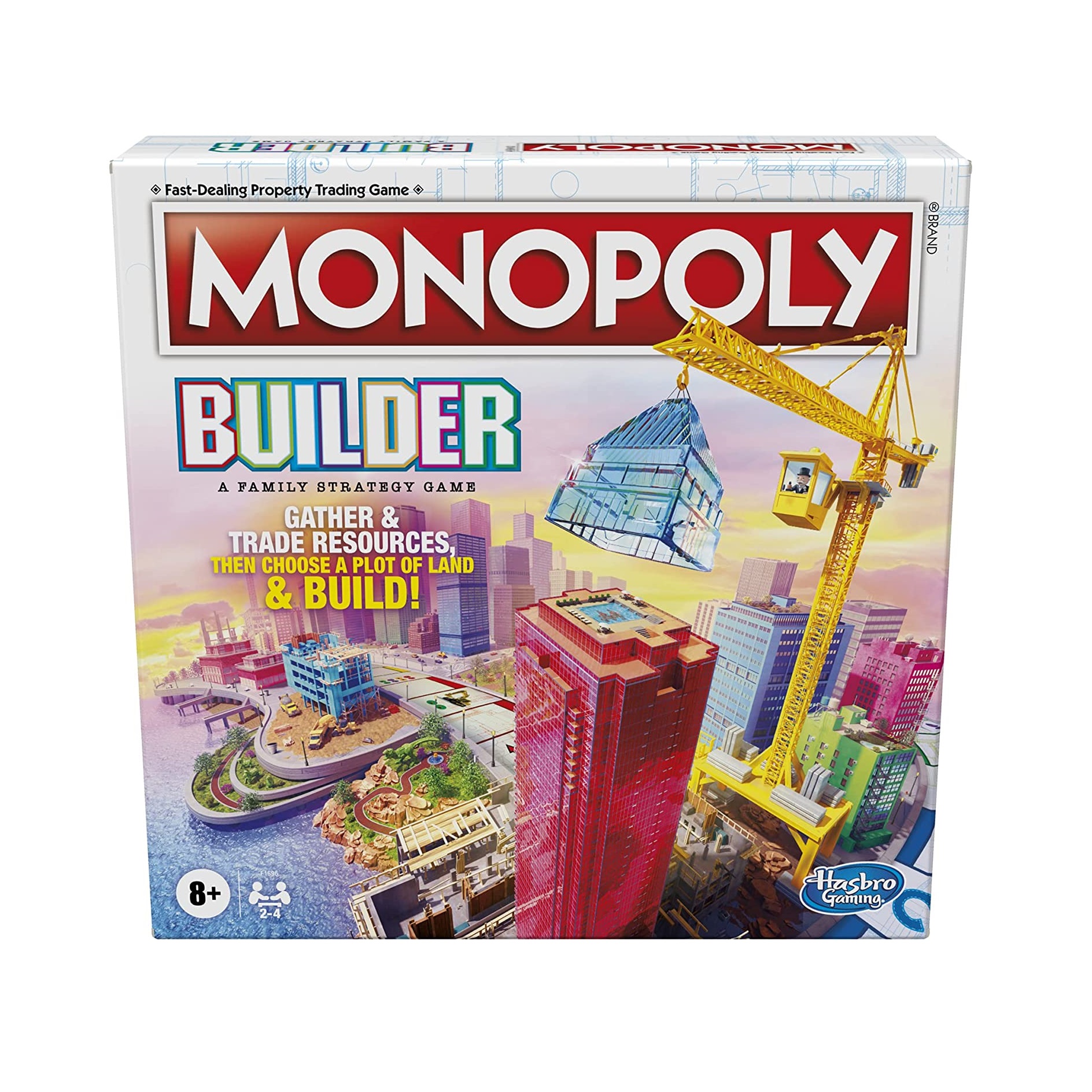 بازی فکری هاسبرو مدل Monopoly Builder کد F1696