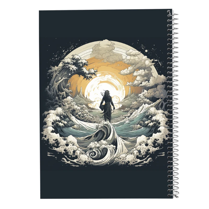 دفتر نت موسیقی 50 برگ مدوپد مدل Vindland Saga کد DF3245