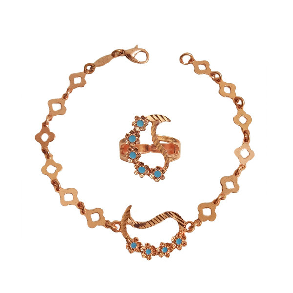 نیم ست زنانه مدل ترمه کد JW372