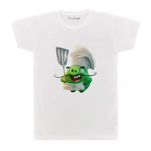 تی شرت بچگانه پرمانه طرح پرندگان خشمگین کد pmt.4422