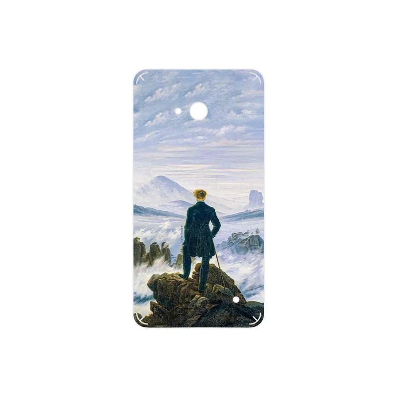 برچسب پوششی ماهوت مدل Wanderer above the Sea of Fog مناسب برای گوشی موبایل مایکروسافت Lumia 640