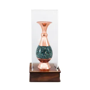 گلدان فیروزه کوبی مدل هدیه کد 14pack21glass