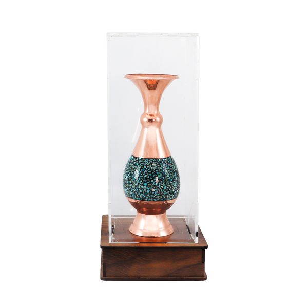 گلدان فیروزه کوبی مدل هدیه کد 14pack21glass