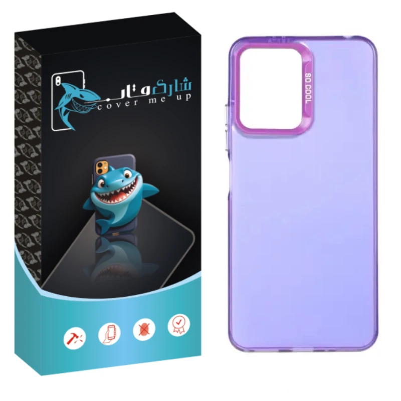 کاور شارک قاب مدل SO COOL مناسب برای گوشی موبایل شیائومی Redmi 12
