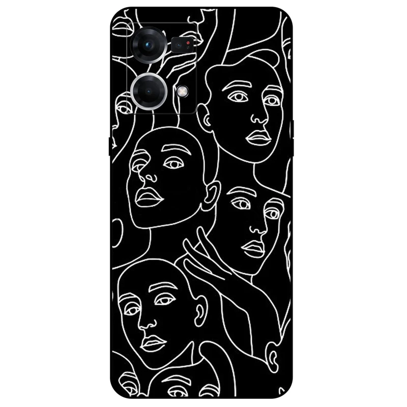 کاور مگافون طرح دخترانه مدل 7762 مناسب برای گوشی موبایل اوپو Reno 7     