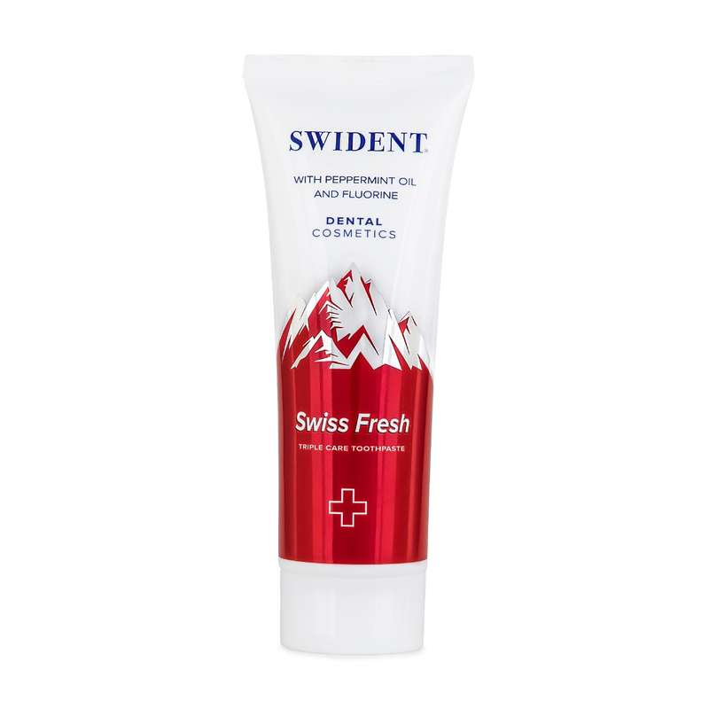 خمیر دندان سویدنت مدل swissfresh حجم 75 میلی لیتر خمیر دندان سویدنت مدل swissfresh حجم 75 میلی لیتر