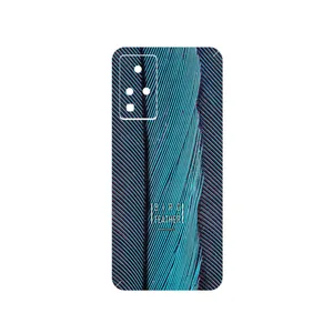 MAHOOT Turquoise feathers Cover Sticker for Infinix Zero X