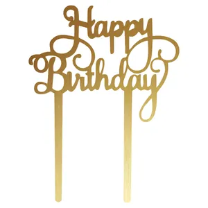 تاپر کیک مدل happy birthday