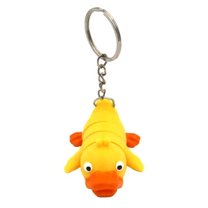 جاکلیدی دخترانه مدل مفصل دار و متحرک طرح اردک کد ducky