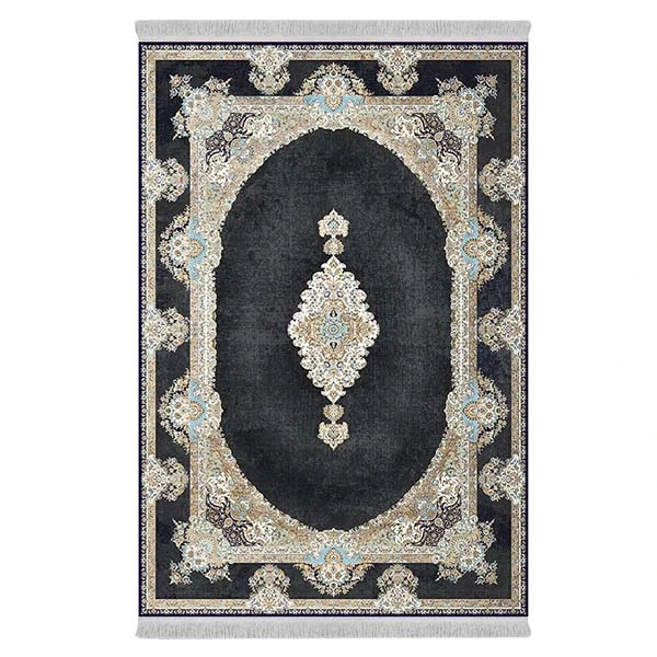 فرش پارچه‌ای دفه مدل فرشینه طرح مدرن کد 343