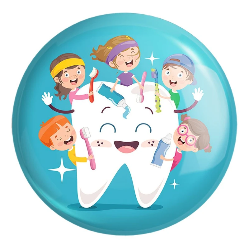 پیکسل خندالو طرح دندان و دندانپزشکی کودکانه کد 27785 مدل بزرگ