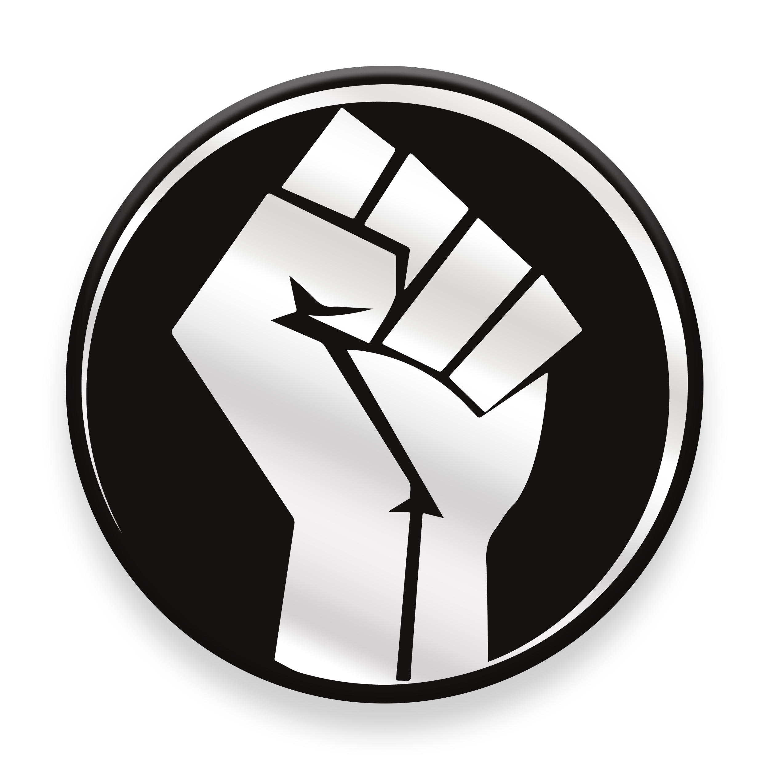 برچسب موبایل  مدل Power Fist مناسب برای پایه نگهدارنده مغناطیسی