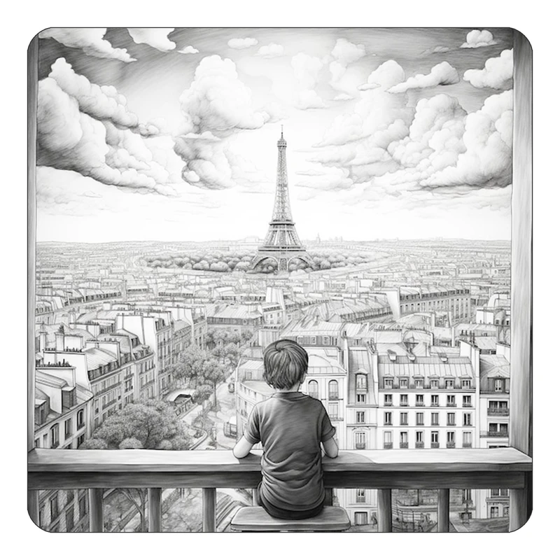 مگنت کاکتی طرح پاریس Paris مدل mp56460