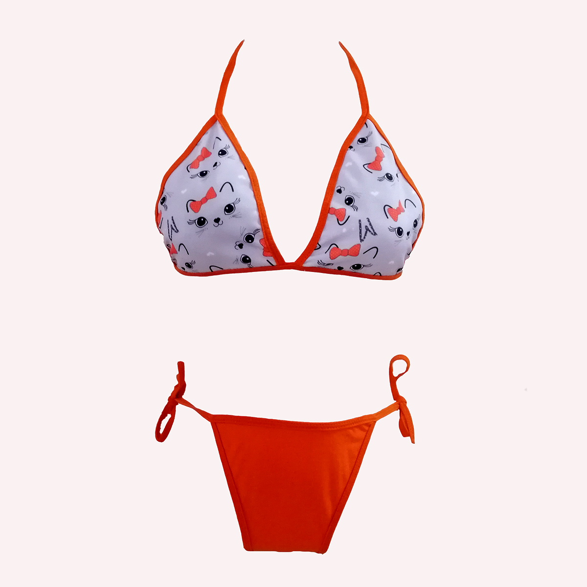 ست شورت و سوتین زنانه مدل طرحدار