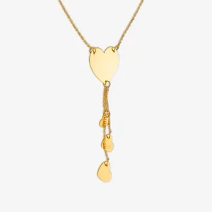 گردنبند طلا 18 عیار زنانه با زنجیر حلقه‌ای (فلامینگو) مایا ماهک مدل MM2180