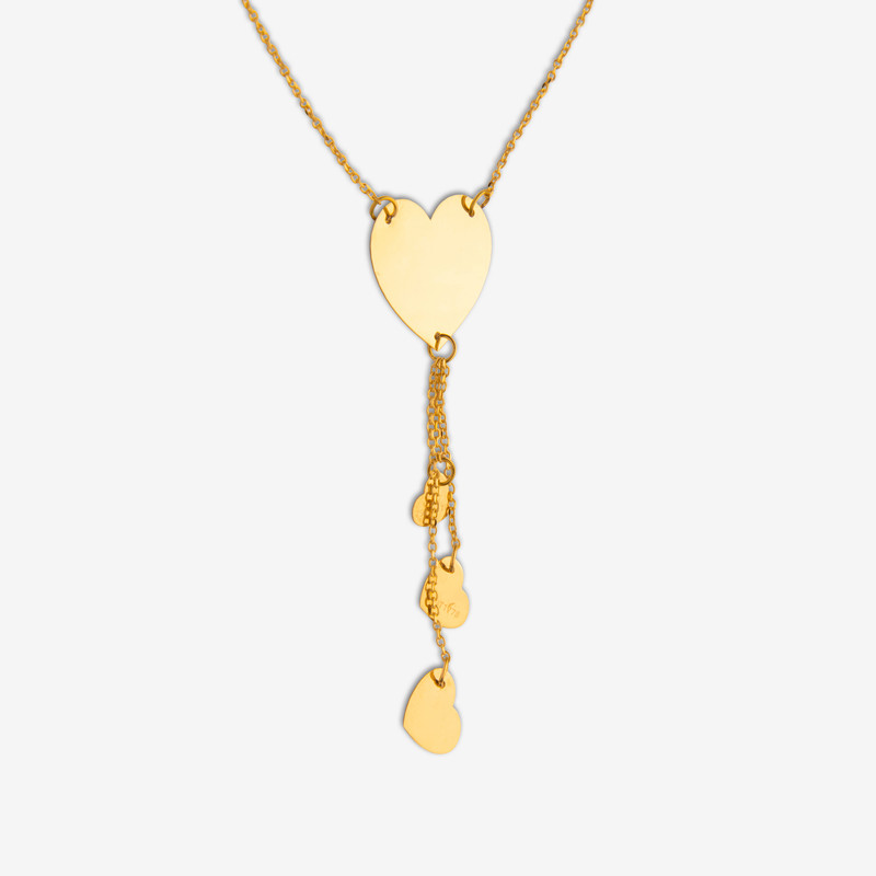 گردنبند طلا 18 عیار زنانه با زنجیر حلقه‌ای (فلامینگو) مایا ماهک مدل MM2180