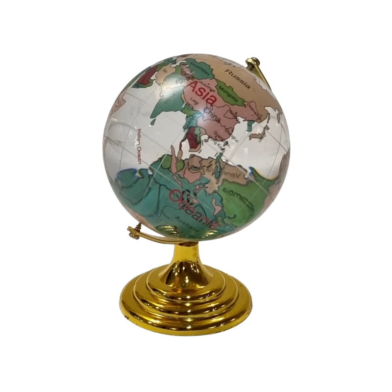 دکوری مدل کره زمین کریستال