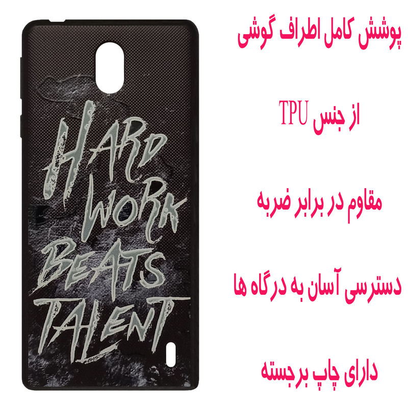 کاور مدل A3594 مناسب برای گوشی موبایل نوکیا 1 Plus