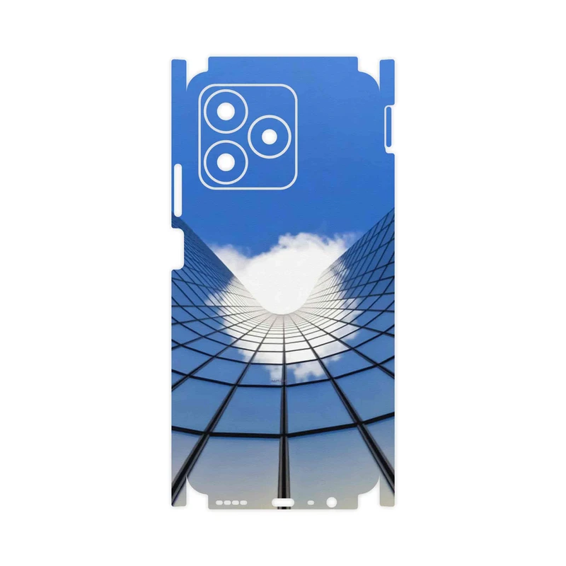 برچسب پوششی ماهوت مدل Glass skyscraper-FullSkin مناسب برای گوشی موبایل ریلمی C53