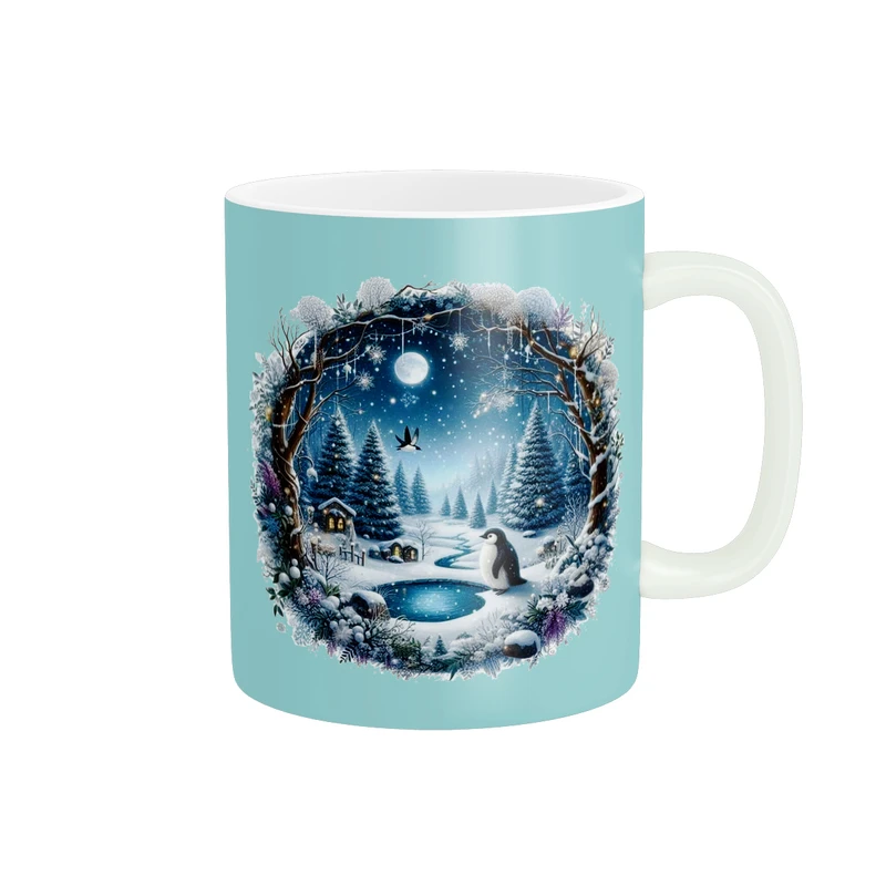 ماگ طرح انیمه ی زمستانی کد 1340