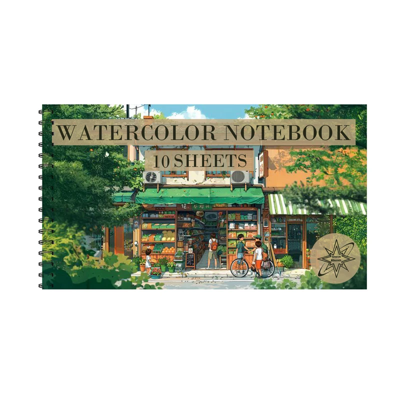 دفتر نقاشی 10 برگ ستاره خونه مدل مغازه کد a1