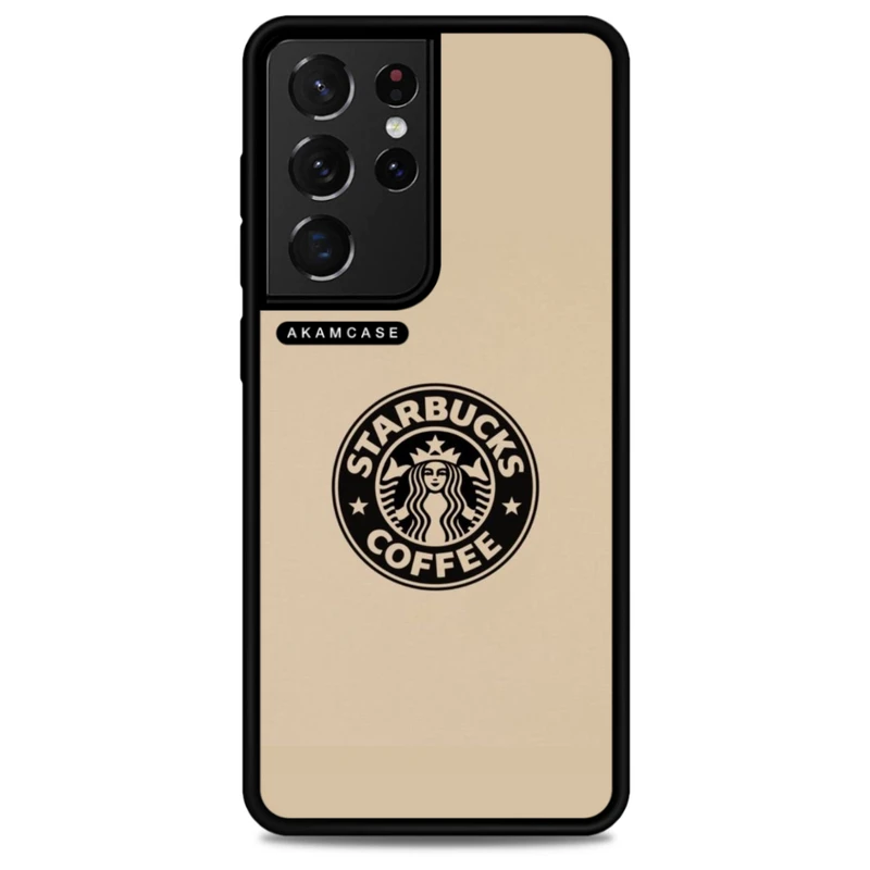کاور آکام مدل AMCWSGS21U-STARBUCKS2 مناسب برای گوشی موبایل سامسونگ Galaxy S21 ULTRA