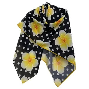 روسری زنانه مدل نخی چهارفصل قواره بزرگ کد 1419