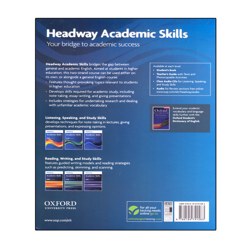 قیمت و خرید کتاب Headway Academic Skills Level 3 اثر Richard Harrison ...