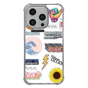 AKAM AMCWTA15PRO-GOOD VIBES8 Cover For Apple iPhone 15 Pro