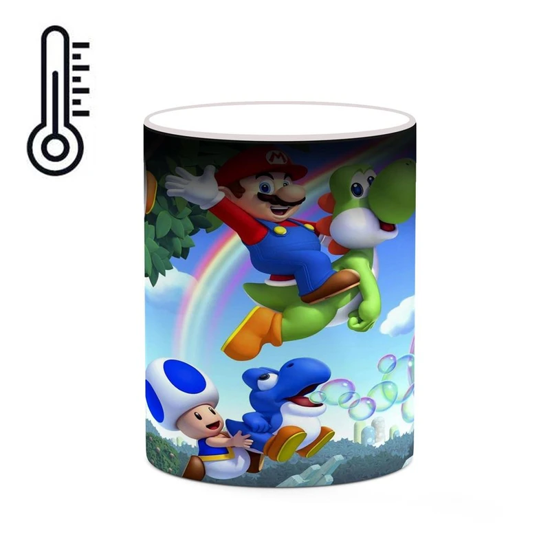 ماگ حرارتی کاکتی مدل بازی Wii Sports کد mgh31330