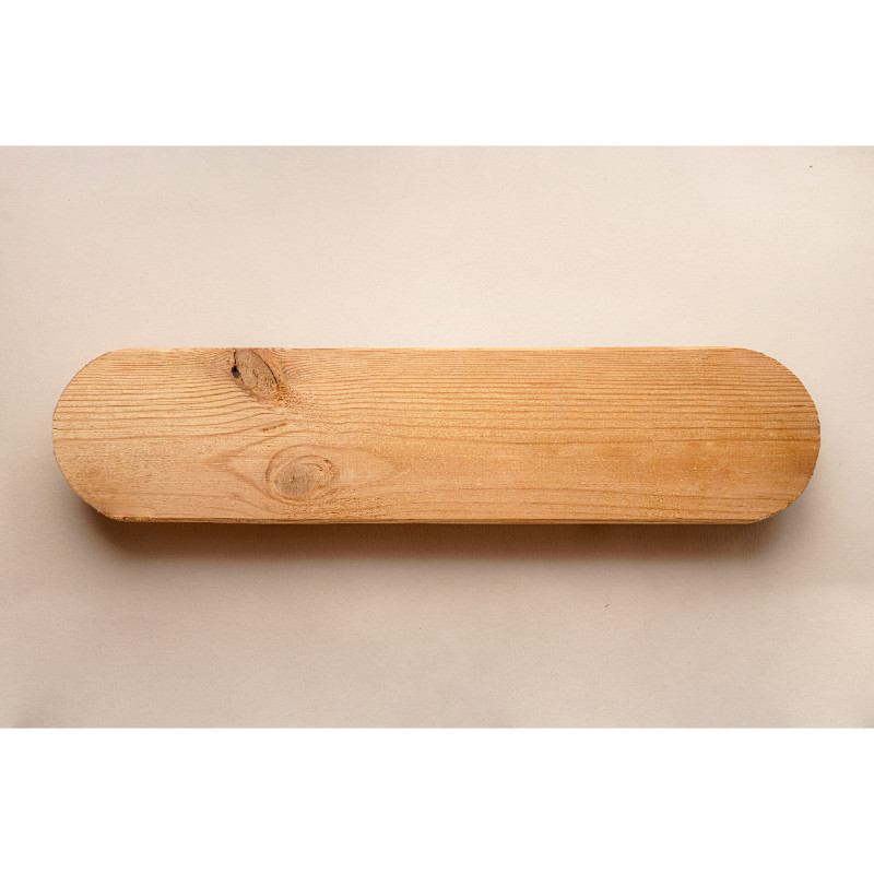 چراغ دیواری مدل ترمو چوبی کد CURVE-80