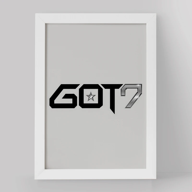 تابلو خندالو مدل گروه گات سون GOT7 کد 11642