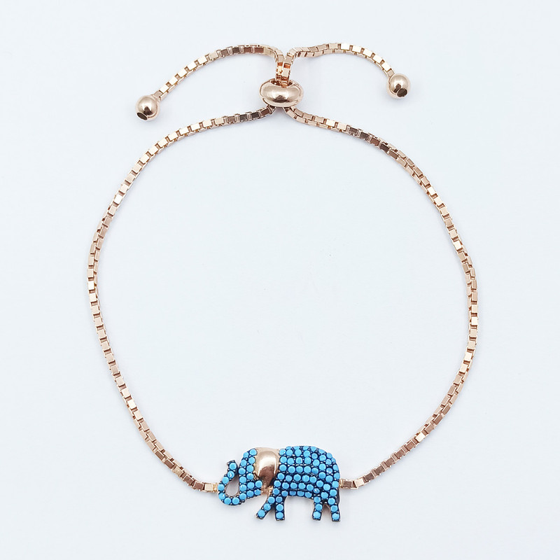 دستبند نقره زنانه سلین کالا مدل فیل ce-As113