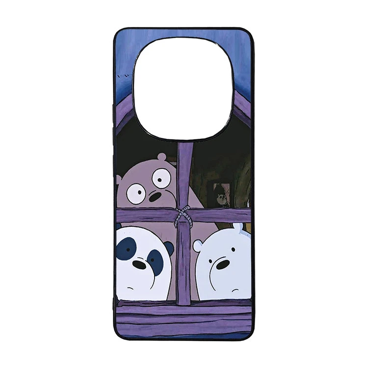 کاور گالری وبفر طرح سه خرس مناسب برای گوشی موبایل شیائومی redmi note 14 pro plus 5g