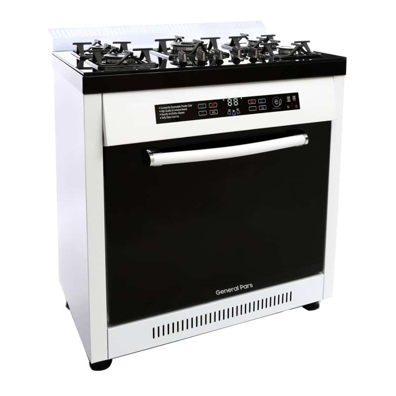 اجاق گاز کابینتی پنج شعله جنرال پارس مدل Gaggenau-Design - تک درب