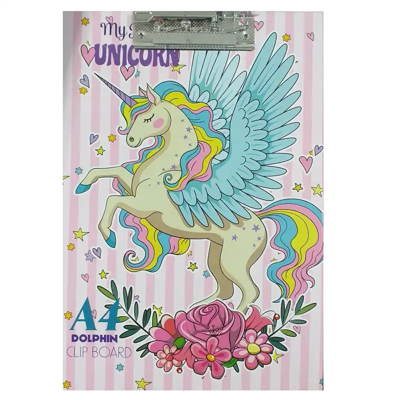 تخته شاسی دلفین مدل یونیکورن سایز A4