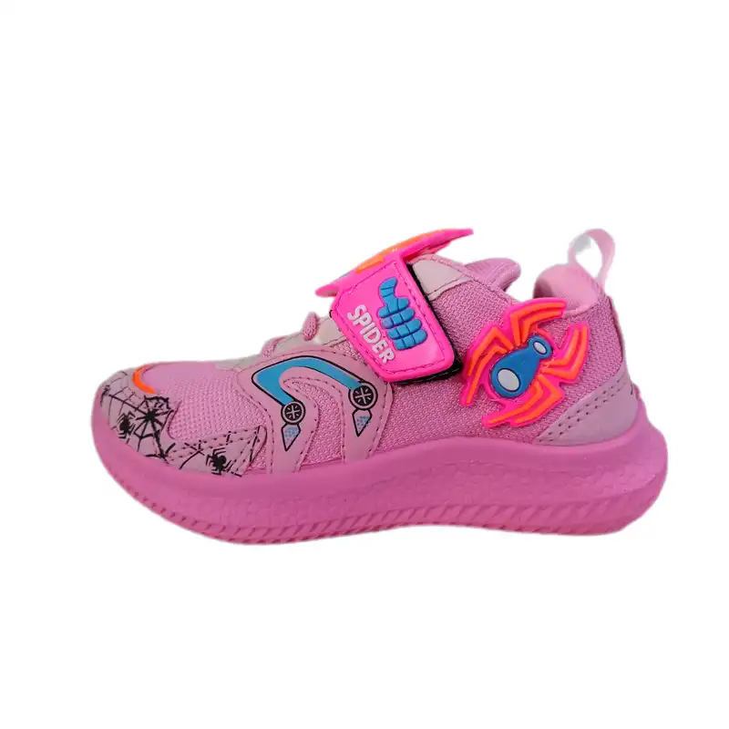 کفش پیاده روی دخترانه مدل پاشیک کد t.a.j رنگ صورتی