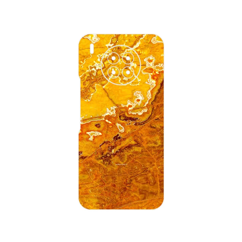 برچسب پوششی ماهوت مدل Gold Marble مناسب برای گوشی موبایل هوآوی Nova 8i