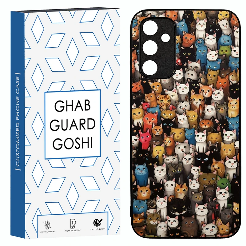 کاور قاب گارد گوشی طرح گربه کد TPU-293 مناسب برای گوشی موبایل سامسونگ Galaxy A14